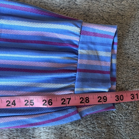 Jockey Soft Cool Jogger in Blue Dashed Stripe Size XL NWT - Picture 7 of 7